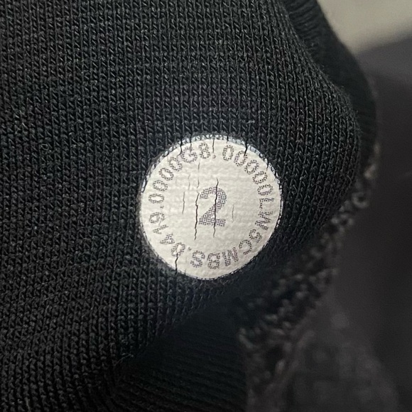 Lululemon Wunder Under High-Rise Tight 28" Black Gray Leggings 27587 - Picture 6 of 10